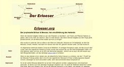 Desktop Screenshot of erloeser.org